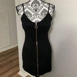 Black Suede Dress